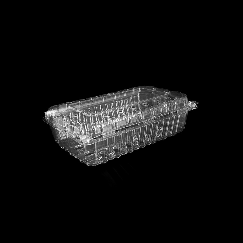 A clear 1 pound clamshell for kiwi.